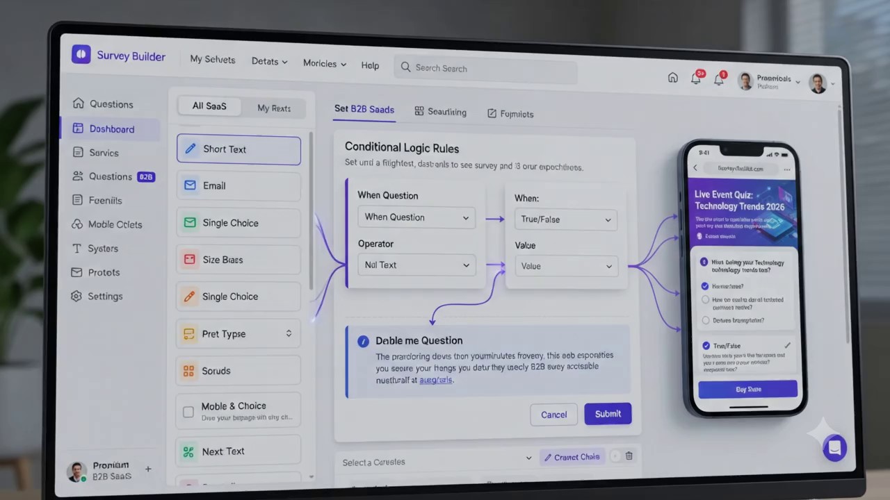 LogicSurvey demo preview